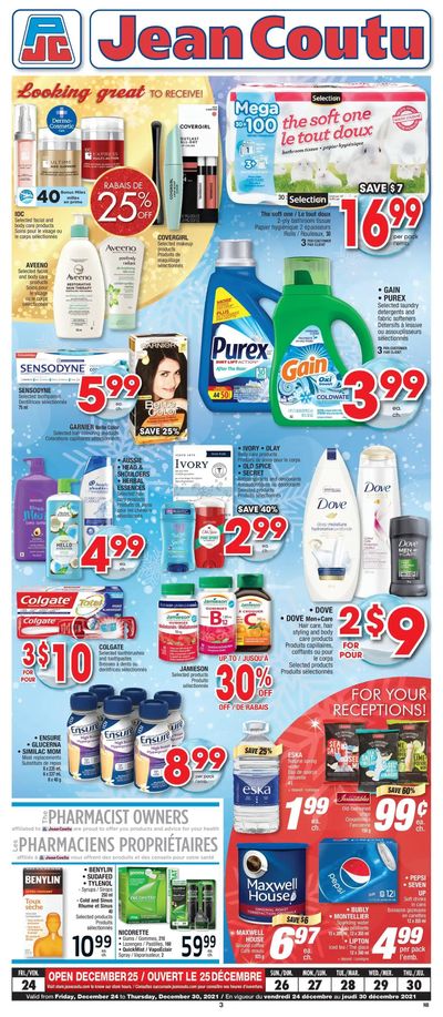 Jean Coutu (NB) Flyer December 24 to 30