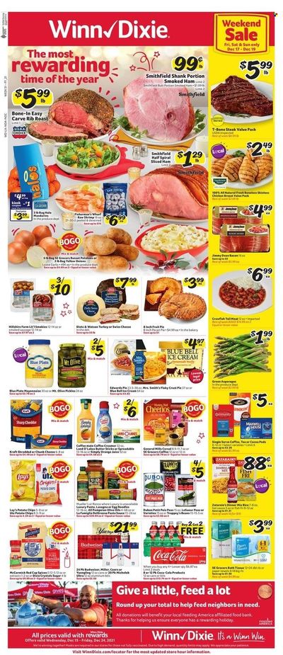 Winn Dixie (AL, FL, GA, LA) Weekly Ad Flyer December 22 to December 29