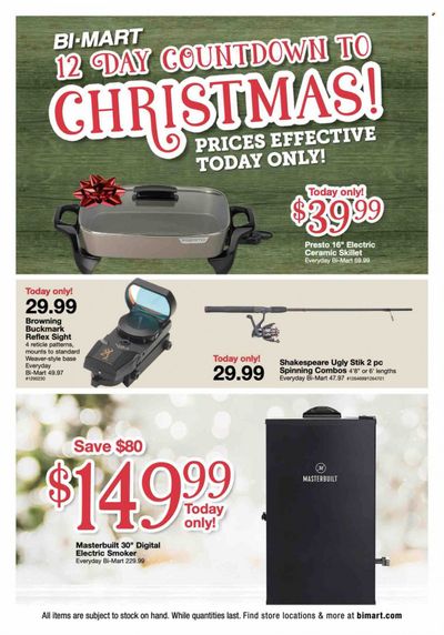 Bi-Mart (ID, OR, WA) Weekly Ad Flyer December 22 to December 29