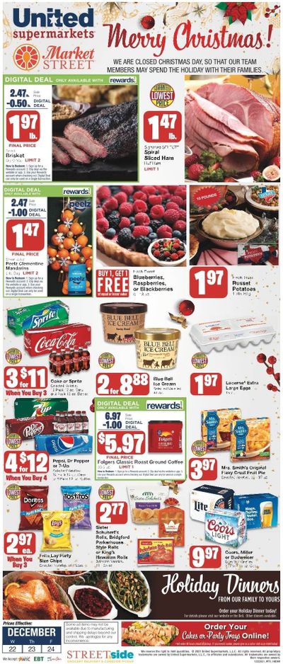 United Supermarkets (TX) Weekly Ad Flyer December 22 to December 29
