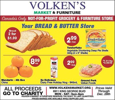 Volken's Market & Furniture Flyer December 22 to 28