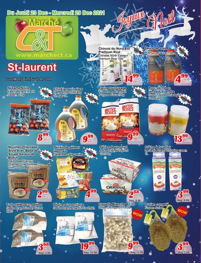 Marche C&T (St. Laurent) Flyer December 23 to 29