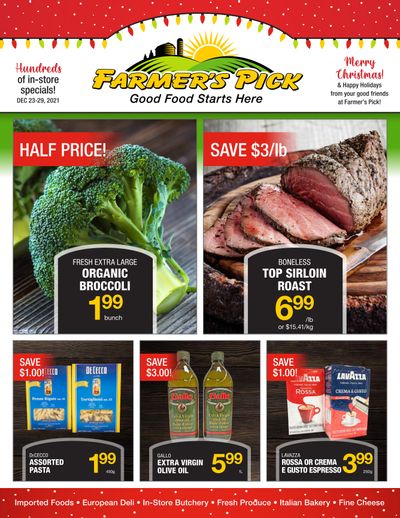 Farmer's Pick Flyer December 23 to 29
