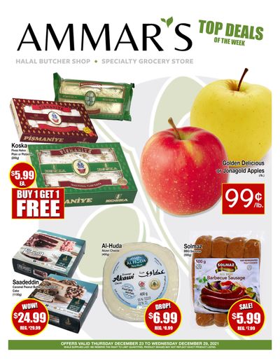 Ammar's Halal Meats Flyer December 23 to 29