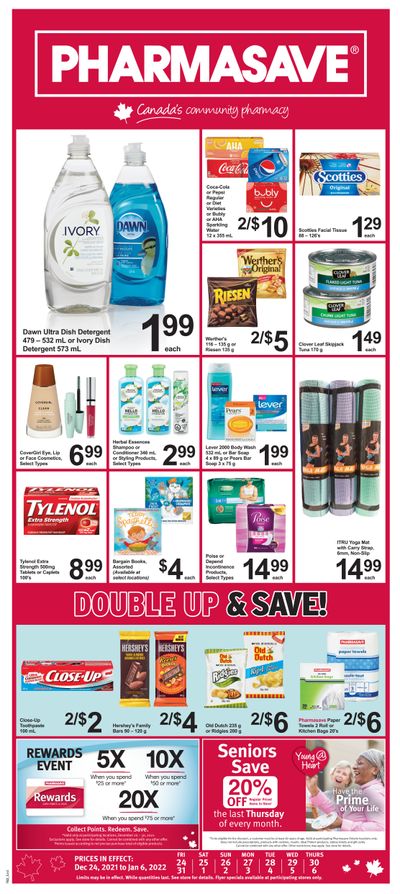Pharmasave (ON) Flyer December 24 to January 6
