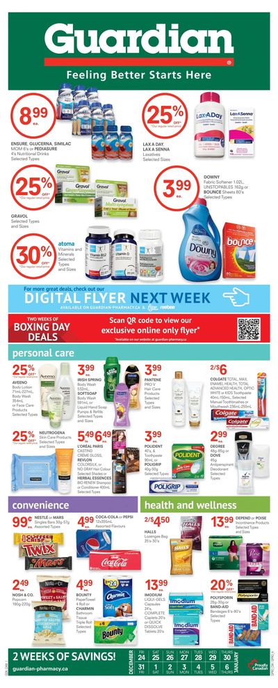 Guardian Flyer December 24 to January 6