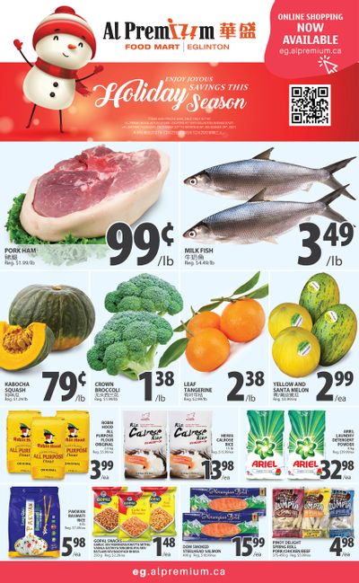 Al Premium Food Mart (Eglinton Ave.) Flyer December 23 to 29