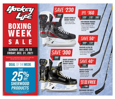 Pro Hockey Life Boxing Week Sale Flyer December 26 to 31, 2021