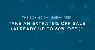 Michael Kors Canada Boxing Day 2021 Sale Sneak Peek: Save an EXTRA 15% Off Sale (Already up to 60% Off)