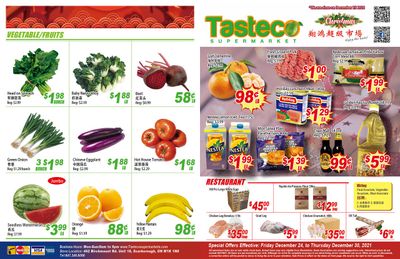 Tasteco Supermarket Flyer December 24 to 30