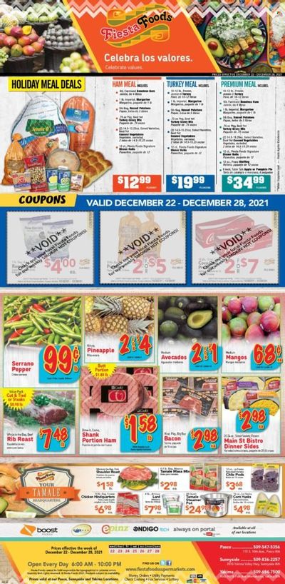 Fiesta Foods SuperMarkets (WA) Weekly Ad Flyer December 24 to December 31