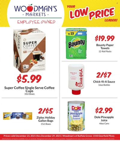 Woodman's Markets (IL, WI) Weekly Ad Flyer December 24 to December 31