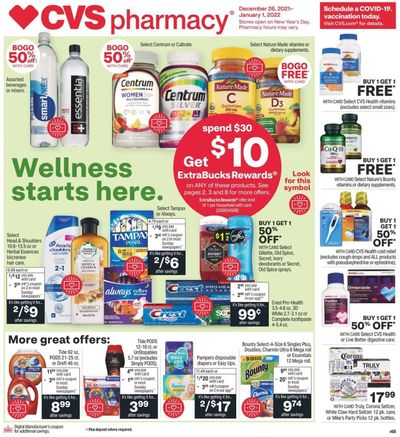 CVS Pharmacy Weekly Ad Flyer December 24 to December 31