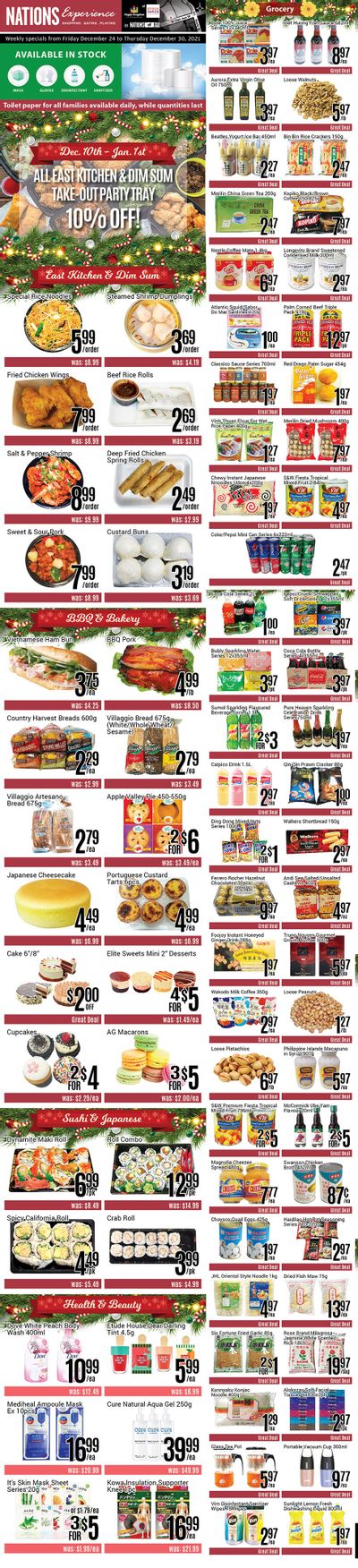 Nations Fresh Foods (Toronto) Flyer December 24 to 30