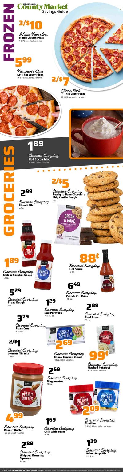County Market (IL, IN, MO) Weekly Ad Flyer December 25 to January 1