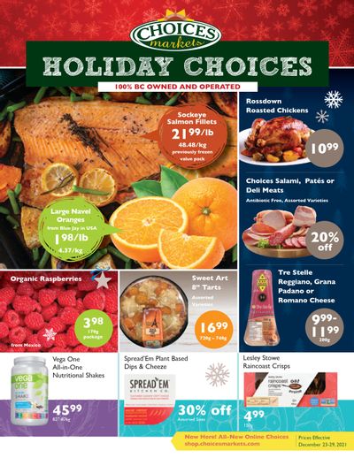Choices Market Flyer December 23 to 29