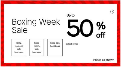 Aldo Canada Boxing Day Sale: Save Up to 50% OFF Many Footwear Styles & Handbags