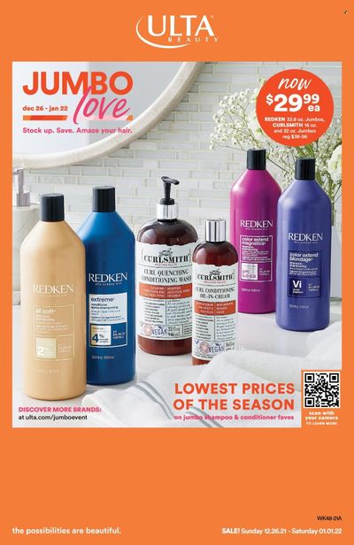 Ulta Beauty Weekly Ad Flyer December 26 to January 2