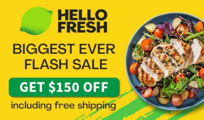 HelloFresh Canada Boxing Day Sale: Save $150 Off Using Coupon Code