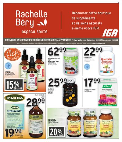 Rachelle Bery Health Flyer December 30 to January 26