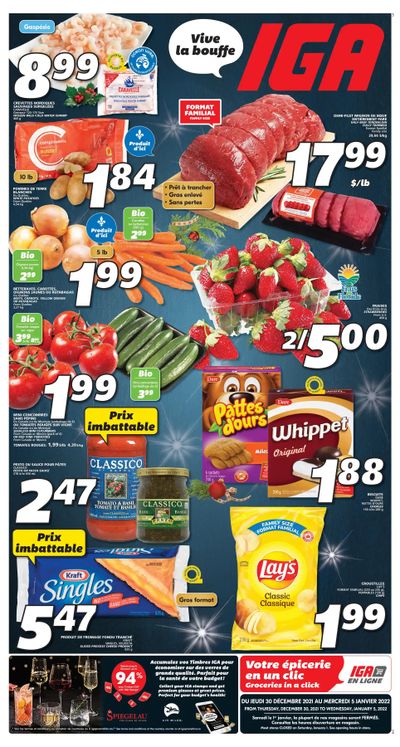 IGA (QC) Flyer December 30 to January 5