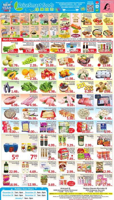 PriceSmart Foods Flyer December 27 to January 5