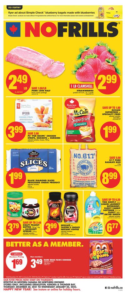 No Frills (West) Flyer December 30 to January 5