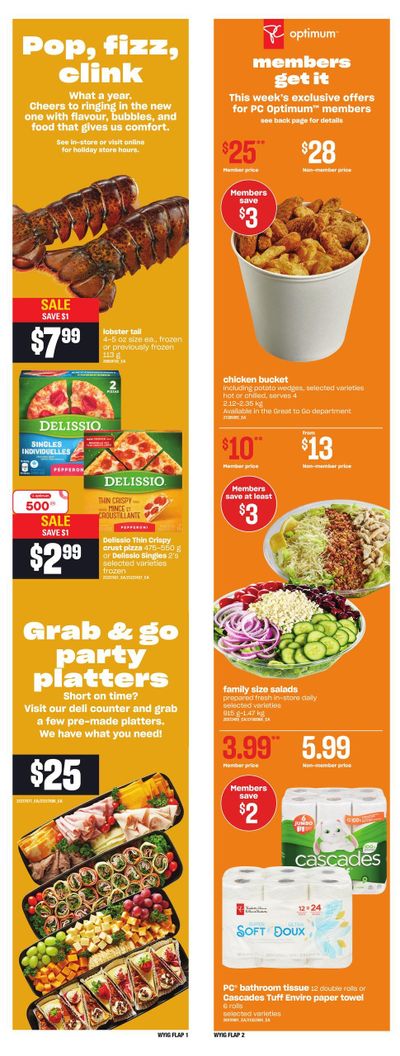 Loblaws City Market (West) Flyer December 30 to January 5