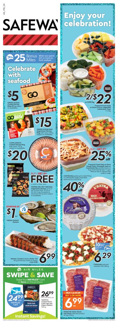 Sobeys/Safeway (West) Flyer December 30 to January 5