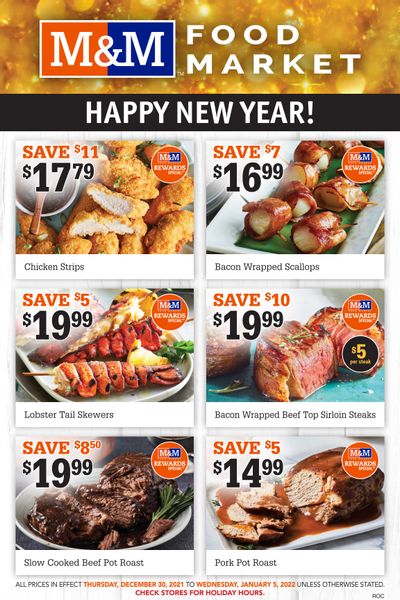 M&M Food Market (SK, MB, NS, NB) Flyer December 30 to January 5
