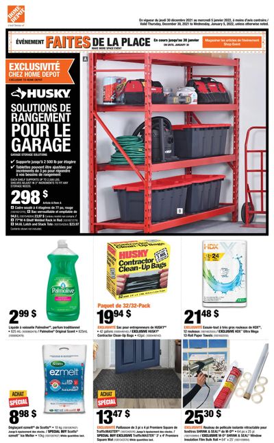 Home Depot (QC) Flyer December 30 to January 5