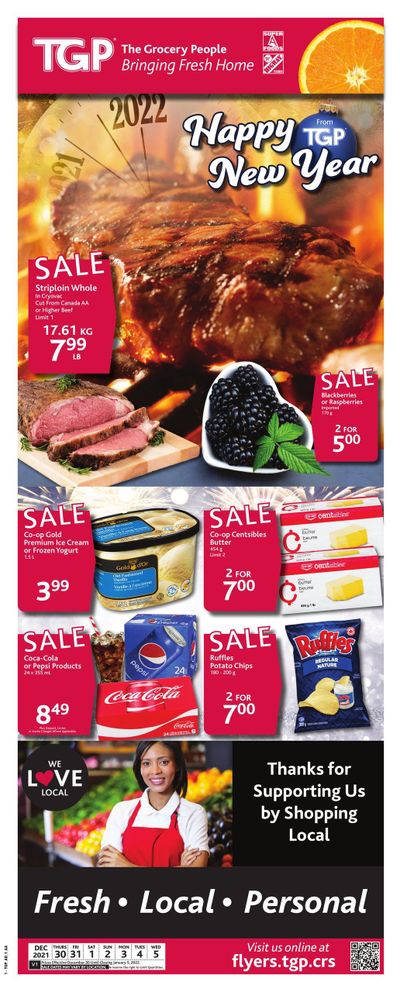 TGP The Grocery People Flyer December 30 to January 5