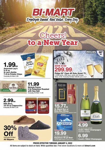 Bi-Mart (ID, OR, WA) Weekly Ad Flyer December 29 to January 5