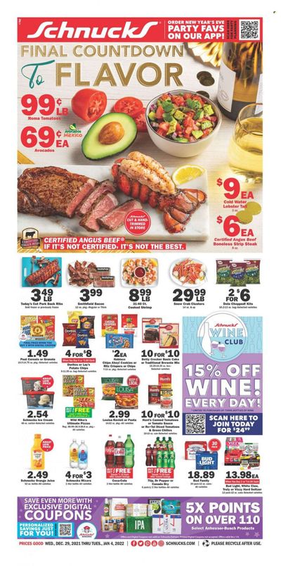 Schnucks (IA, IL, IN, MO) Weekly Ad Flyer December 29 to January 5