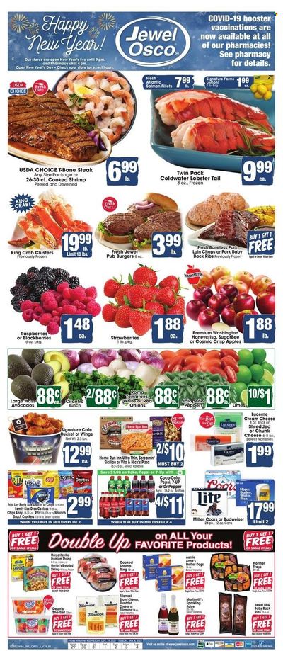 Jewel Osco (IN) Weekly Ad Flyer December 29 to January 5