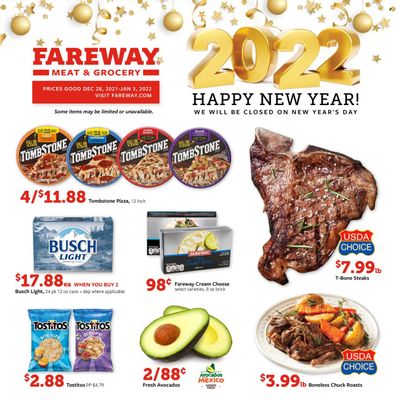 Fareway (IA) Weekly Ad Flyer December 29 to January 5