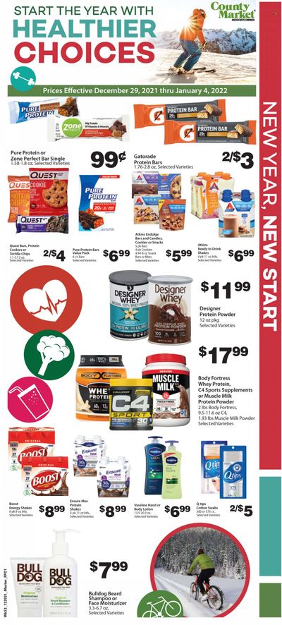 County Market (IL, IN, MO) Weekly Ad Flyer December 29 to January 5
