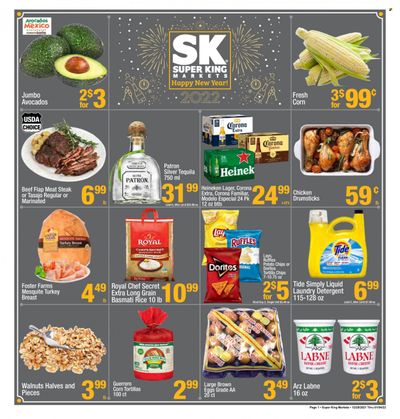 Super King Markets (CA) Weekly Ad Flyer December 30 to January 6