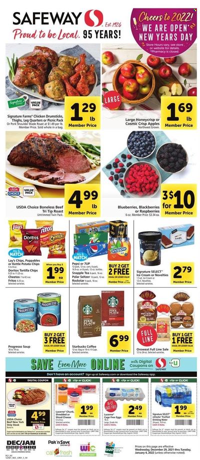 Safeway (AZ, CA, CO, HI, MD, NE, OR, VA, WA) Weekly Ad Flyer December 30 to January 6