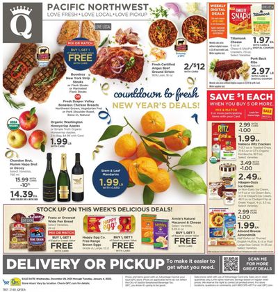 QFC (WA) Weekly Ad Flyer December 30 to January 6