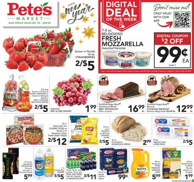Pete's Fresh Market (IL) Weekly Ad Flyer December 30 to January 6
