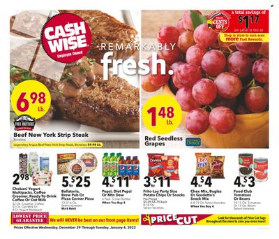 Cash Wise (MN, ND) Weekly Ad Flyer December 30 to January 6