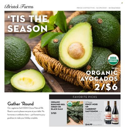 Bristol Farms (CA) Weekly Ad Flyer December 30 to January 6