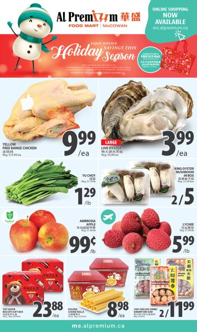 Al Premium Food Mart (McCowan) Flyer December 30 to January 5