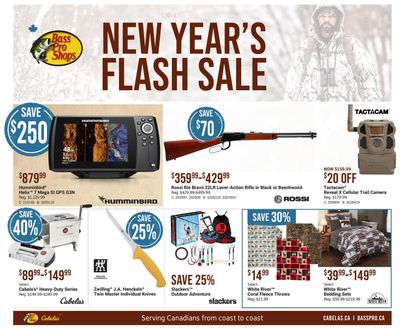 Bass Pro Shops Flyer December 30 to January 2