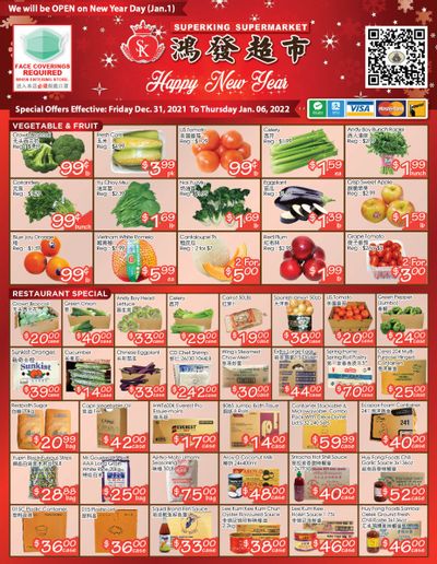 Superking Supermarket (North York) Flyer December 31 to January 6