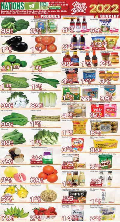 Nations Fresh Foods (Hamilton) Flyer December 31 to January 6