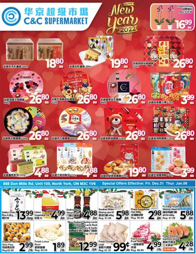 C&C Supermarket Flyer December 31 to January 6