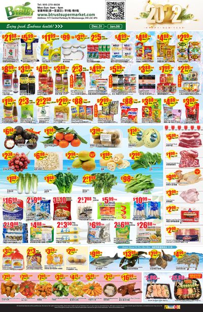 Btrust Supermarket (Mississauga) Flyer December 31 to January 6