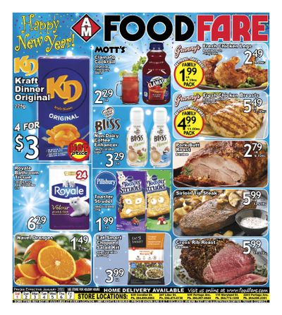 Food Fare Flyer January 1 to 7